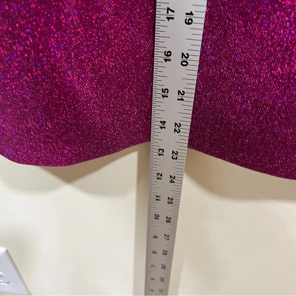 AREA Crystal Trim Sweetheart Dress In Pink size small women’s